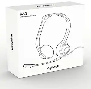 Logitech 960 Headset: Superior Sound, Comfort & Noise-Cancelling Mic