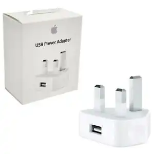 Apple 5W USB Power Adapter: Universal Compatibility & Fast Charging (UK)