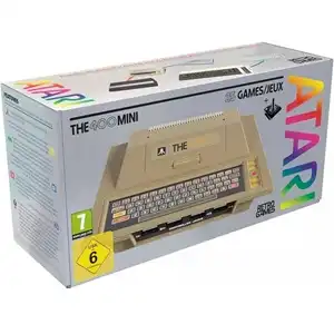 THE400 Mini: Atari Retro Gaming Console with Built-In 8-Bit Classics
