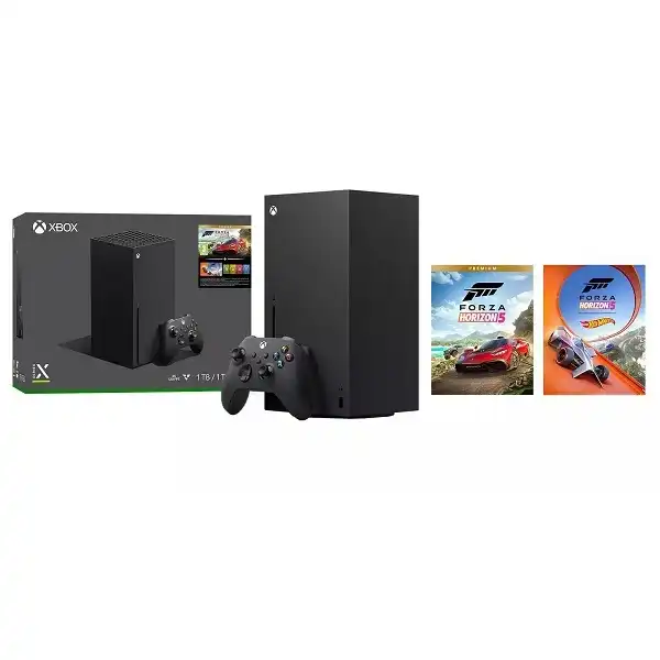 Microsoft Xbox Series X Console 1TB  & Forza Horizon 5 Premium Edition Bundle