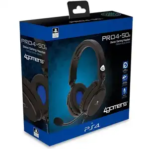 4Gamers PRO4-50s PS4|PS5 Headset - Enhanced Audio & Comfort
