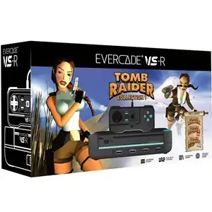 Evercade VS-R Tomb Raider Edition – Retro Gaming Console with HD Output & Multiplayer Support