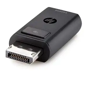 HP DisplayPort to HDMI Adapter - Male to Female Converter for EliteBook, ProBook, and ZBook Models
