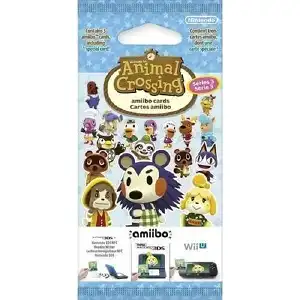 Nintendo Animal Crossing amiibo Cards Triple Pack - Series 3 Game Console Accessory